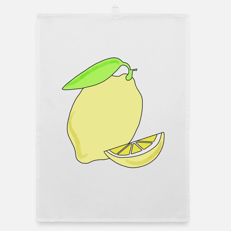 Citron, jaune Torchon bio