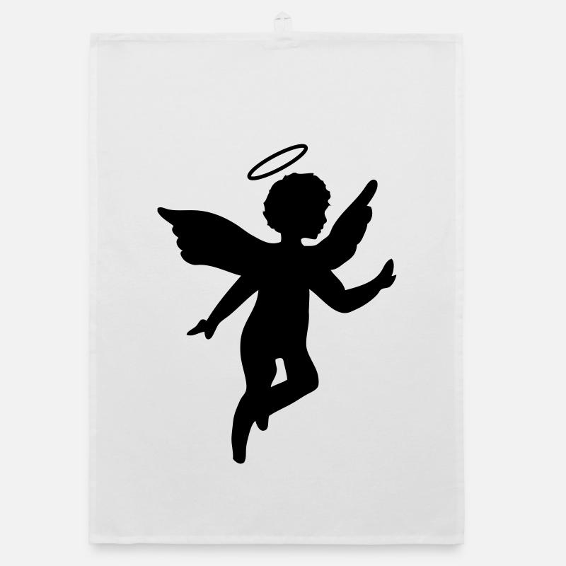 Engelchen zum Schutz Organic Geschirrtuch