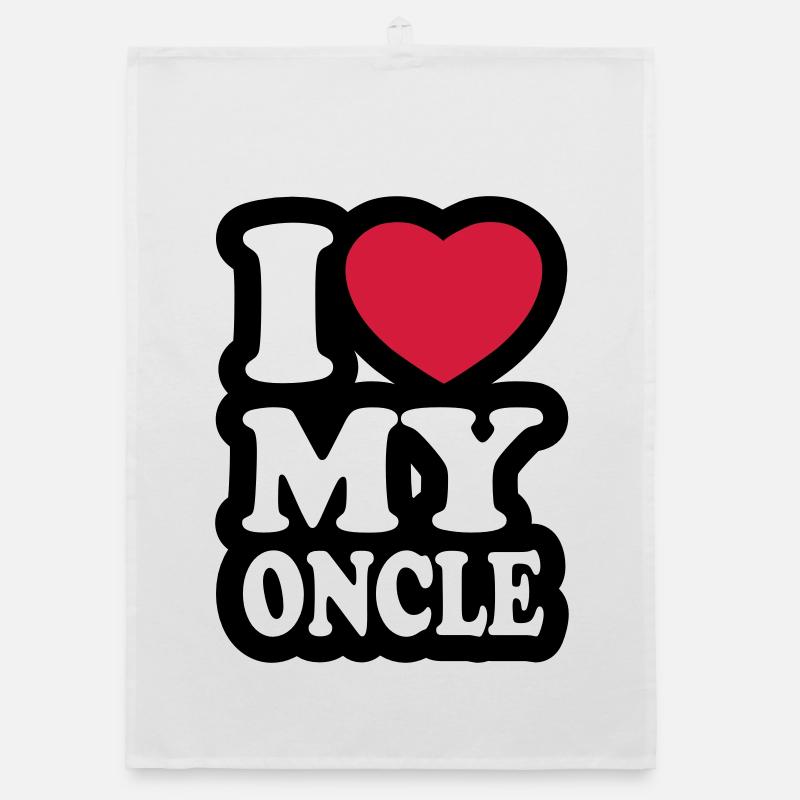 I love my oncle Organic dish towel
