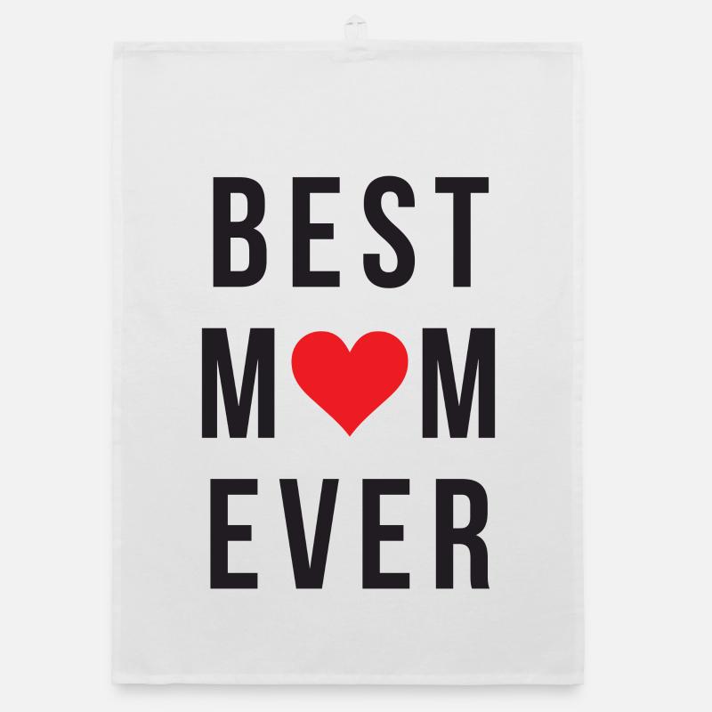 Best Mom Ever Organic dish towel