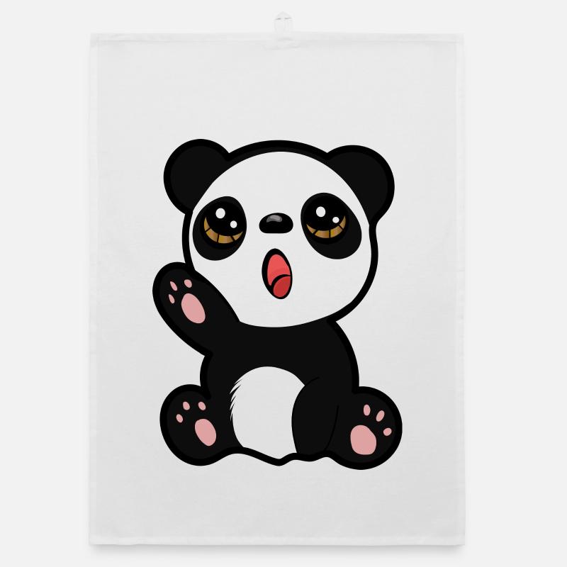 Baby Panda Organic dish towel