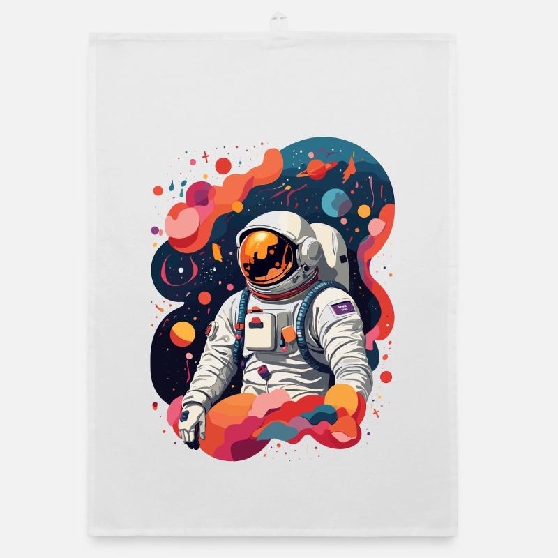 Astronaut Organic dish towel