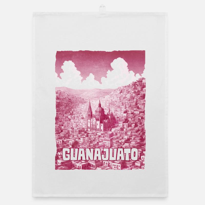 Guanajuato Mexiko Design Organic Geschirrtuch