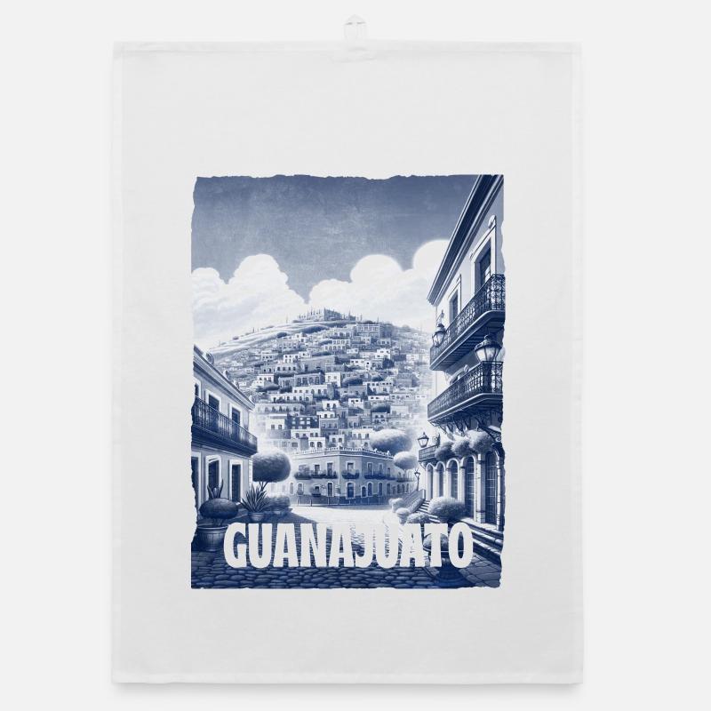 Guanajuato Mexiko Design Organic Geschirrtuch