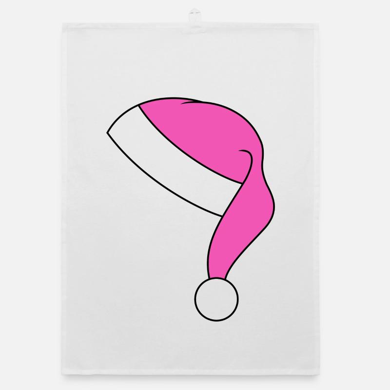 Santa hat Organic dish towel
