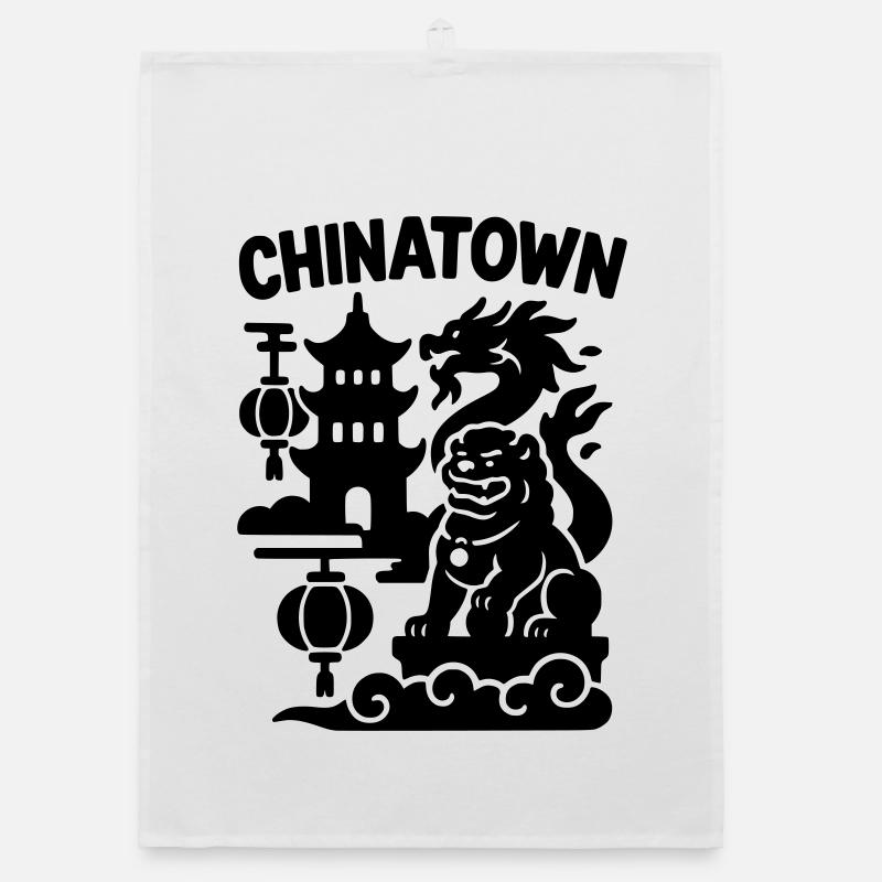 chinatown Organic Geschirrtuch
