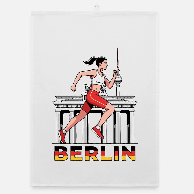 Berlin runner Organic dish towel