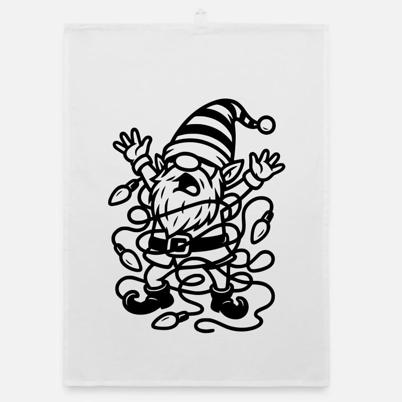 Imp String Lights Organic dish towel