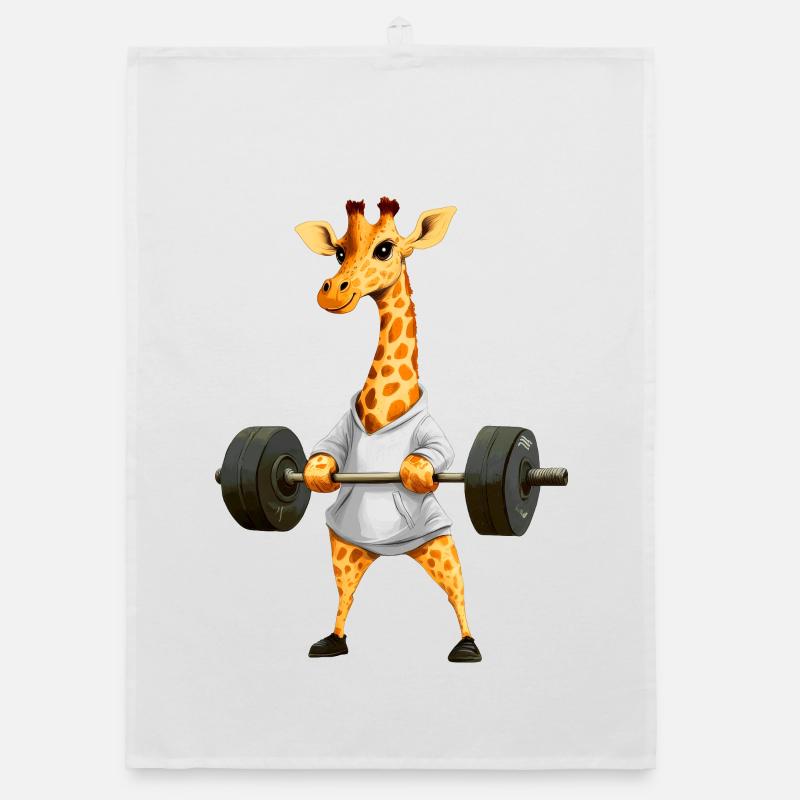 Sport de la girafe Torchon bio