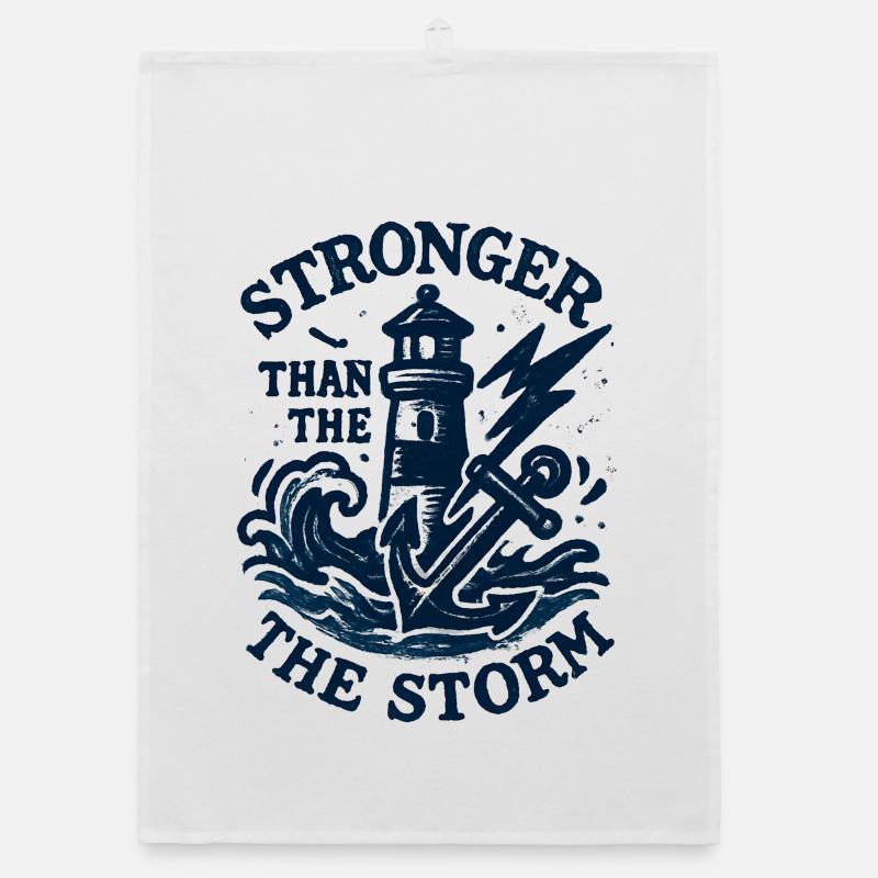 Plus Fort que la Tempête : Force Inébranlable Torchon bio