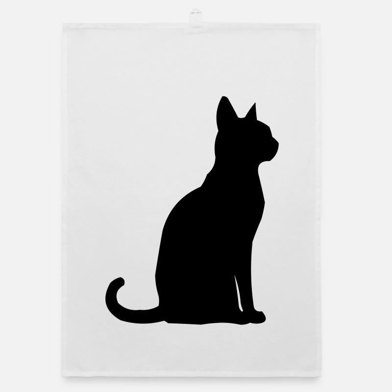 Katze Tier Organic Geschirrtuch