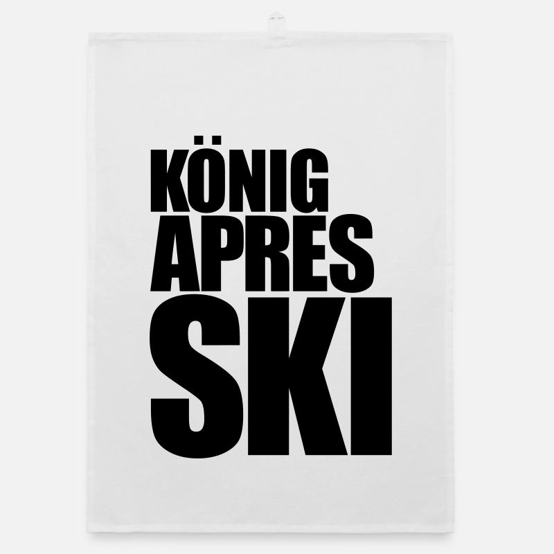apres ski après-ski Organic Geschirrtuch