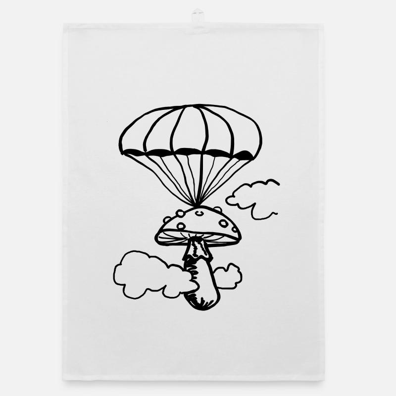 Floating fungus Organic dish towel