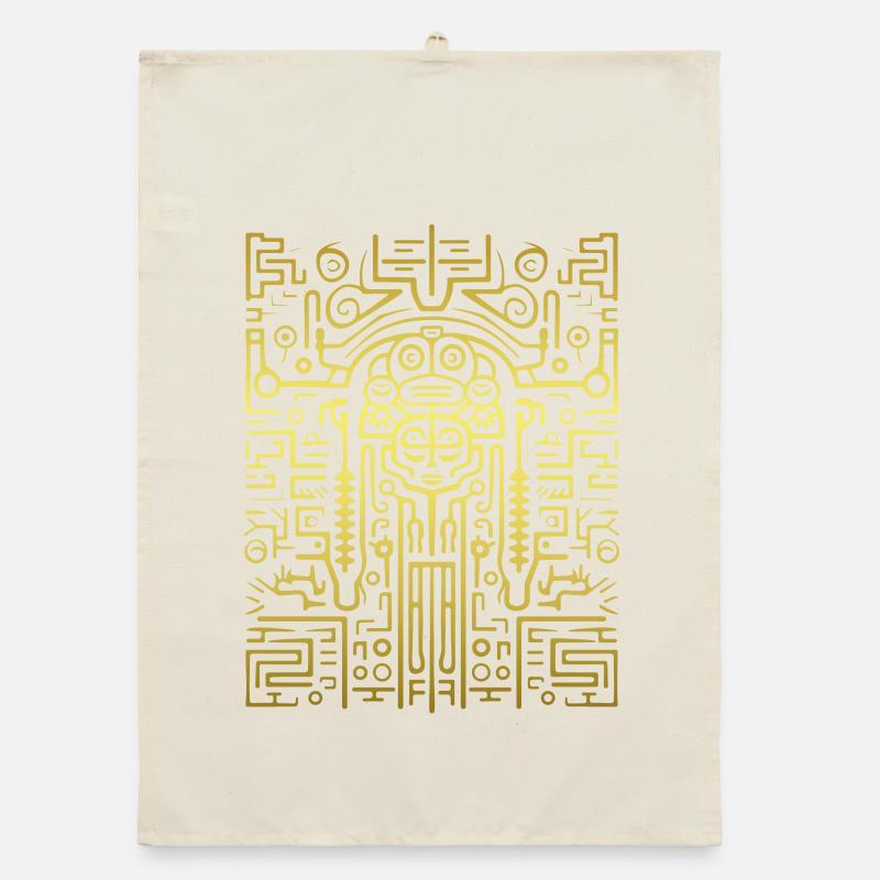 Or aztèque Torchon bio