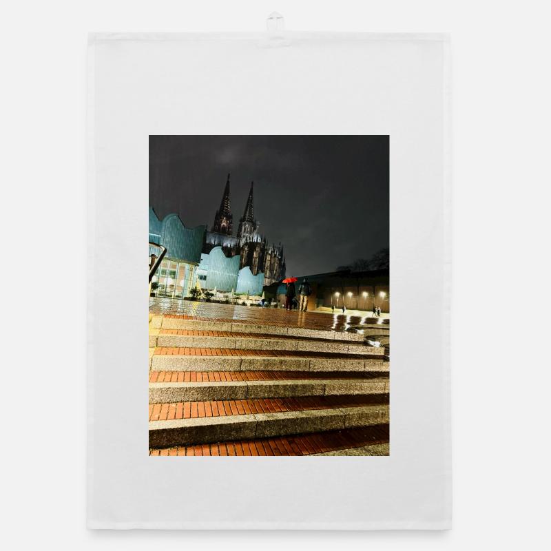 Cologne Cathedral Organic dish towel
