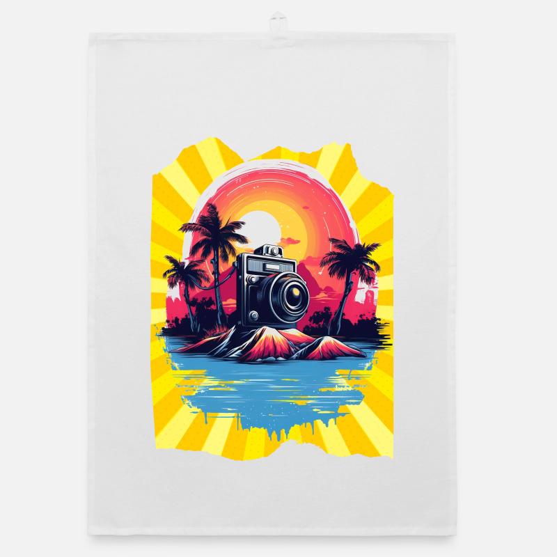 Capture du coucher du soleil Torchon bio