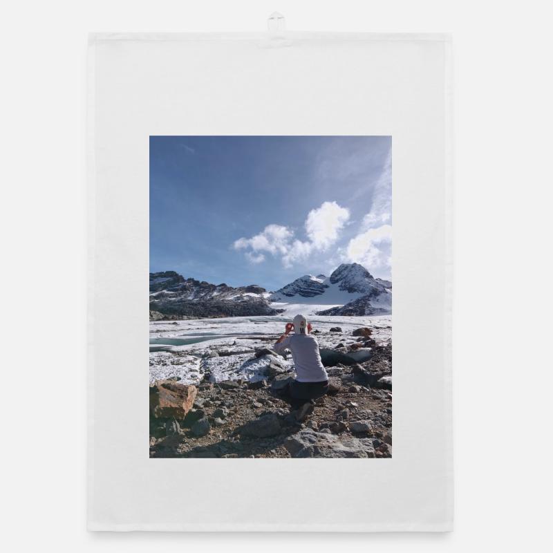 Saint Solin d'Arves Glacier Organic dish towel