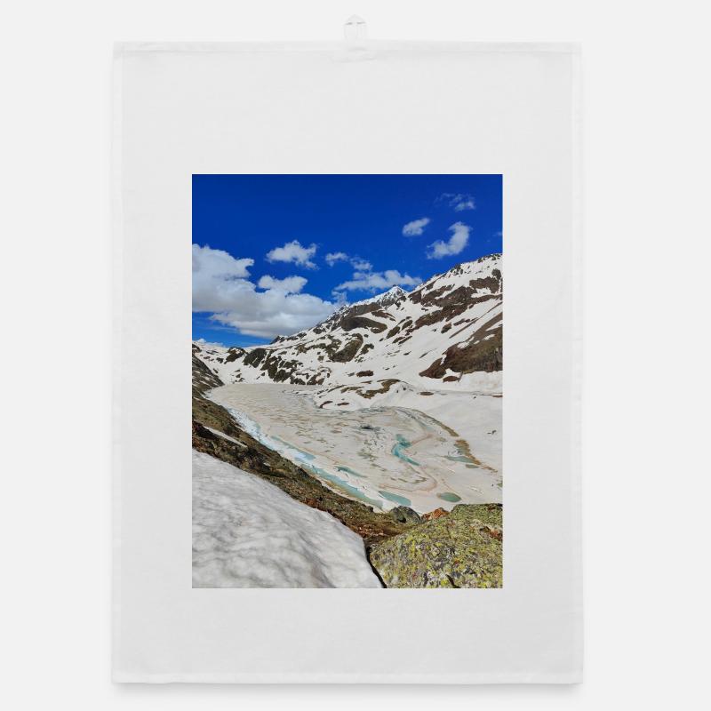 Lac Blanc Juni 2024 Organic Geschirrtuch