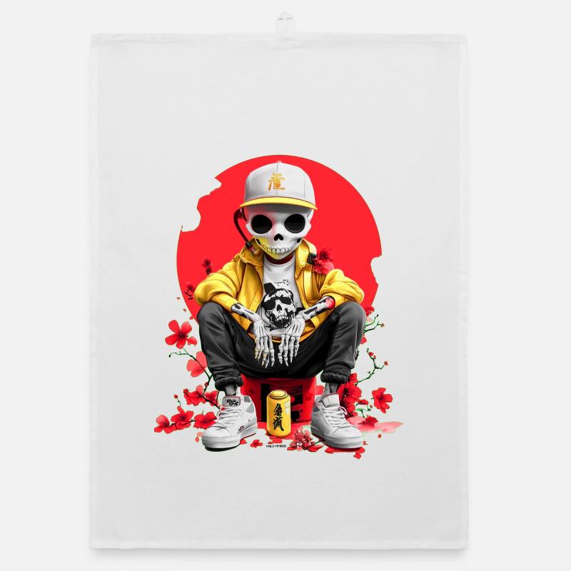 Japon Skeleton Torchon bio