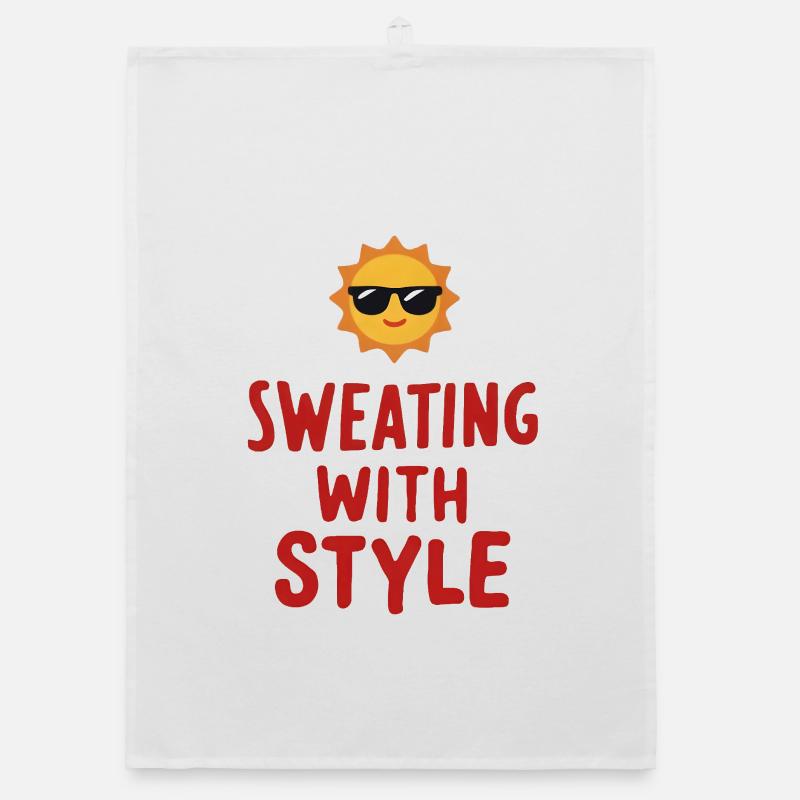 Transpirer avec style Torchon bio