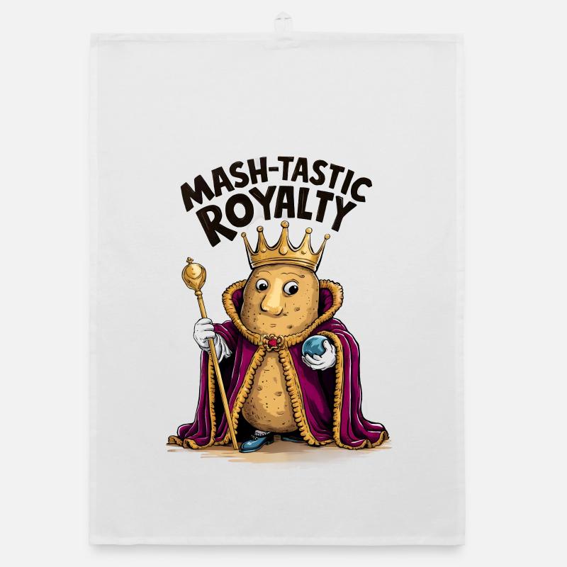 Mash-tastic Potato King Organic dish towel