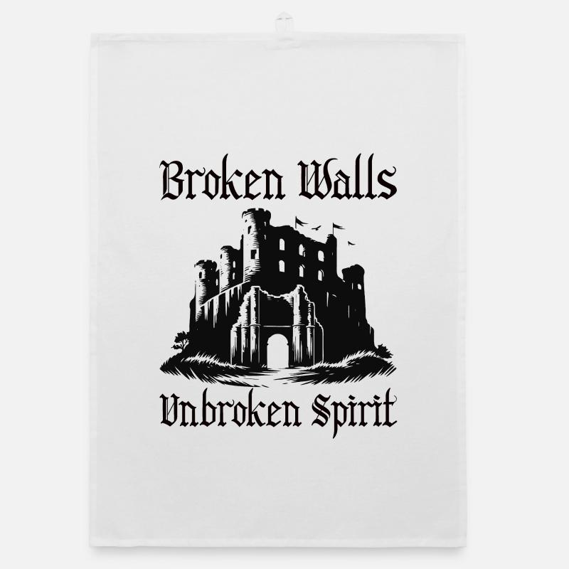 Conception des ruines – Unbroken Spirit Torchon bio