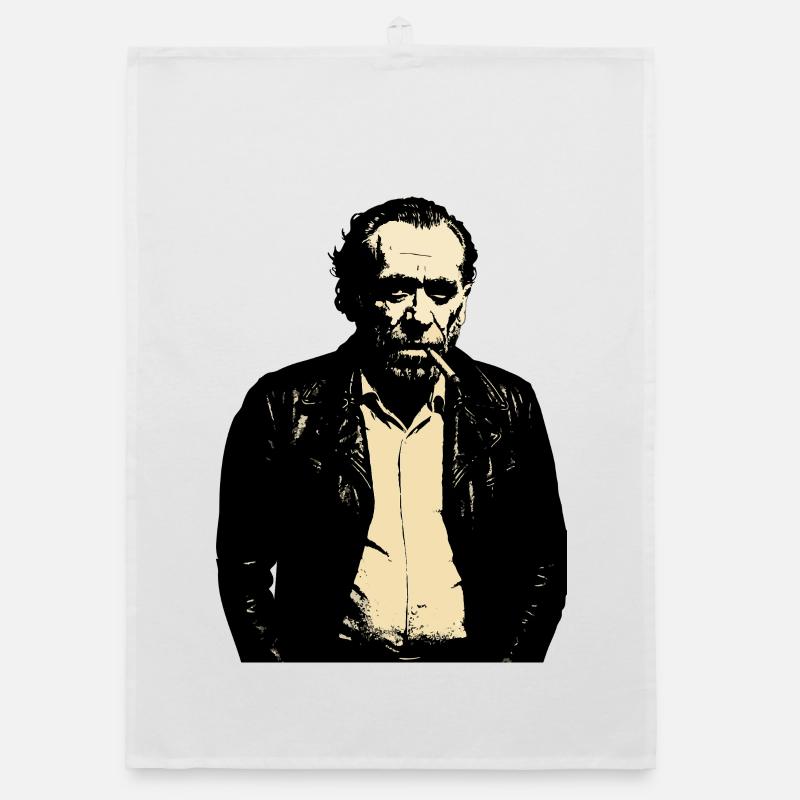 Portrait de Charles Bukowski Torchon bio