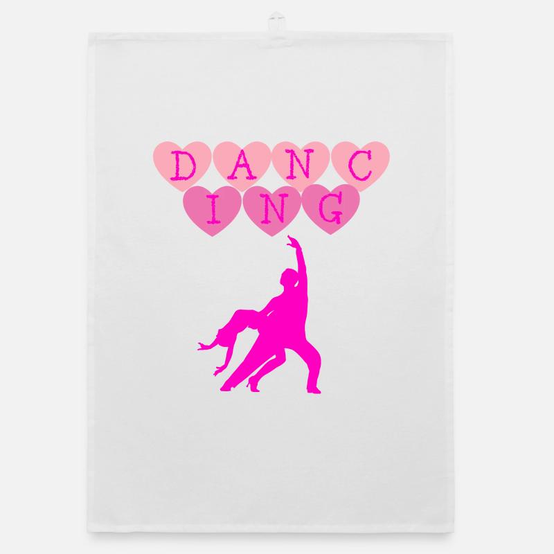 Dance Organic dish towel