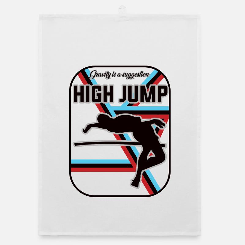 Hochsprung Design – Fly over your limits Organic Geschirrtuch