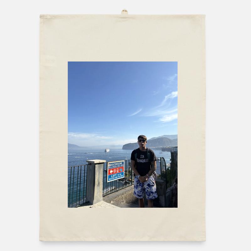 IDGAF-Hemd Organic Geschirrtuch