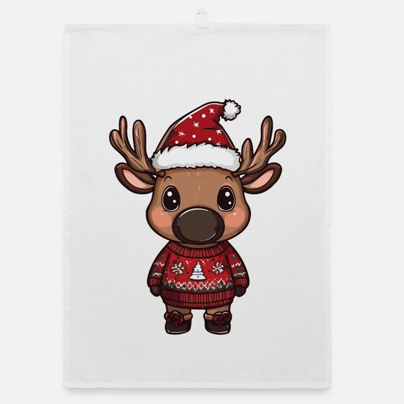 Noël de l’orignal Torchon bio