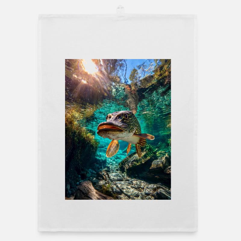 Brochet en eau claire Torchon bio