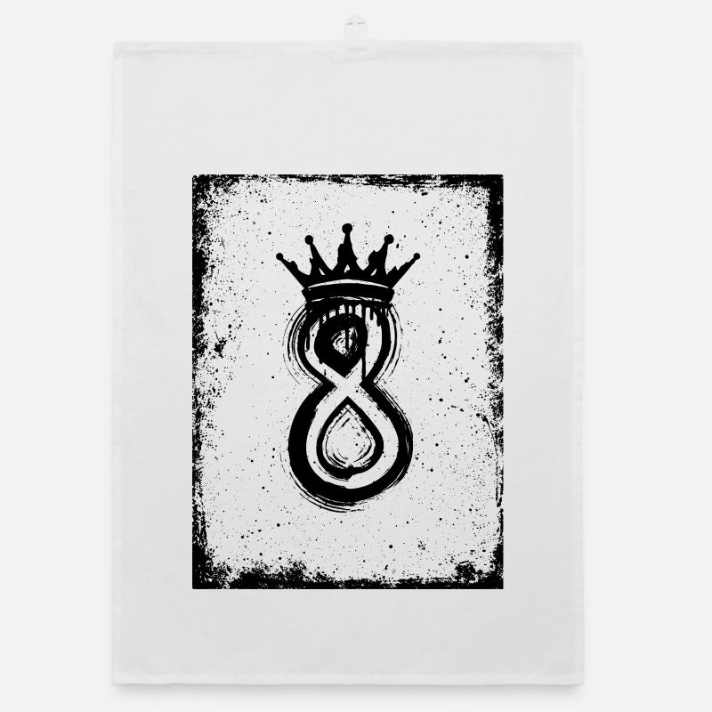 8 – Crown King Design Organic dish towel