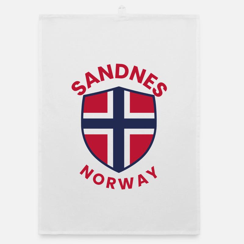 Bouclier de Norvège de Sandnes Torchon bio