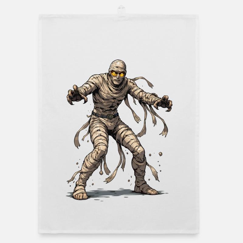 Mummy Comic Organic dish towel
