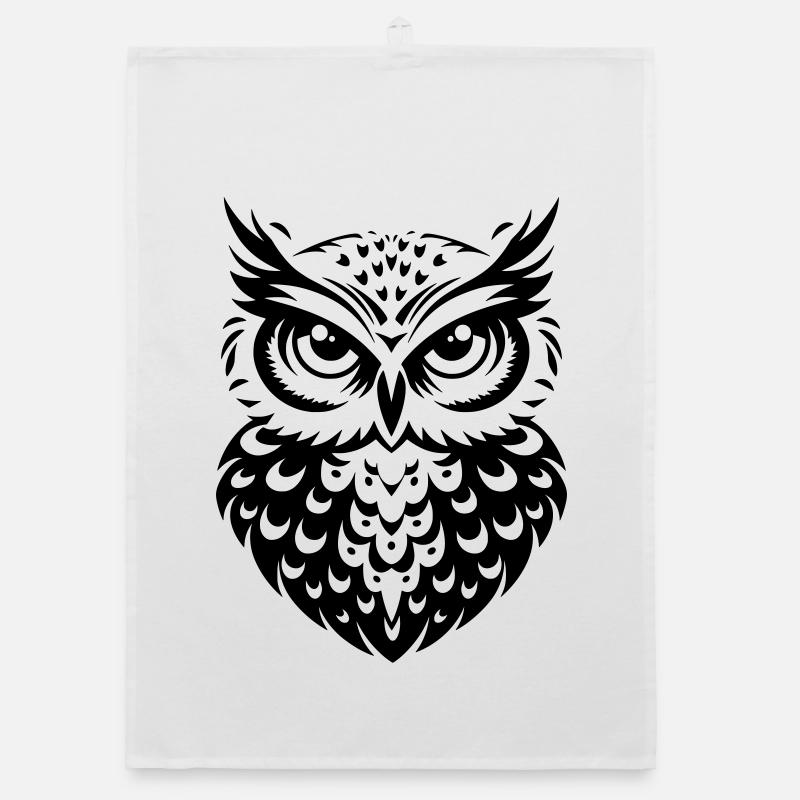 Owl Organic dish towel