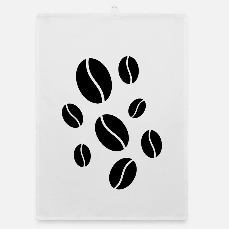 Chute des grains de café Torchon bio