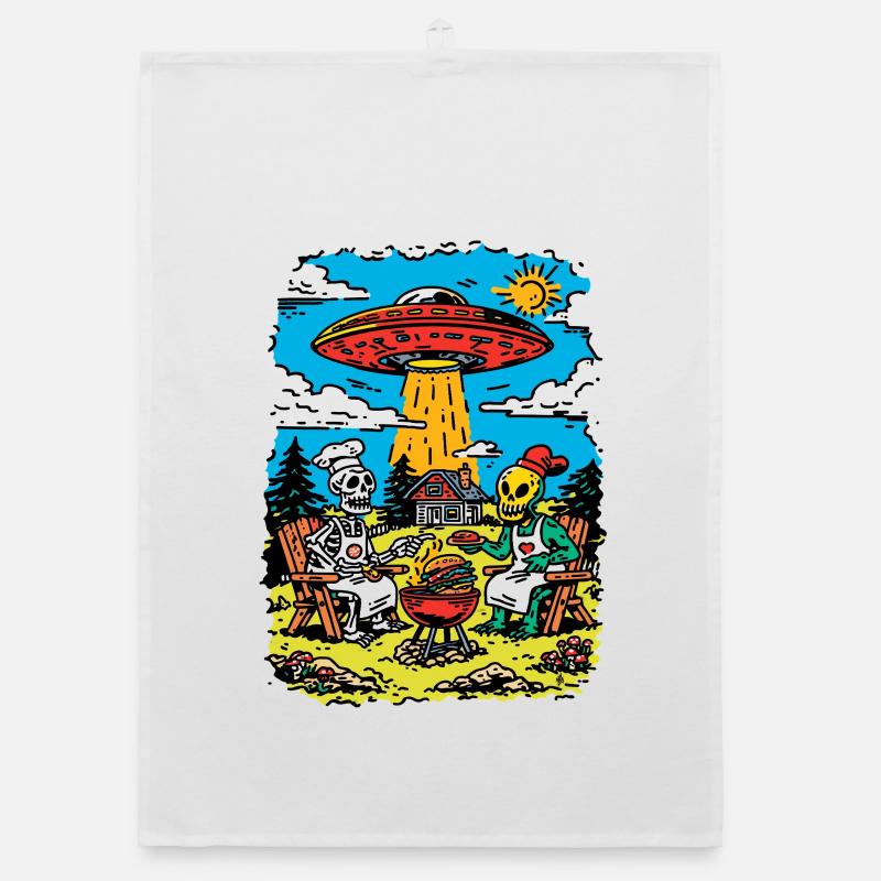 Doomsday BBQ Organic Geschirrtuch