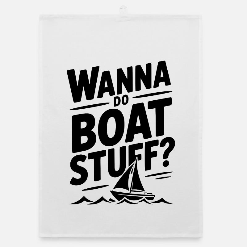 Willst du Boots-Sachen machen? Organic Geschirrtuch