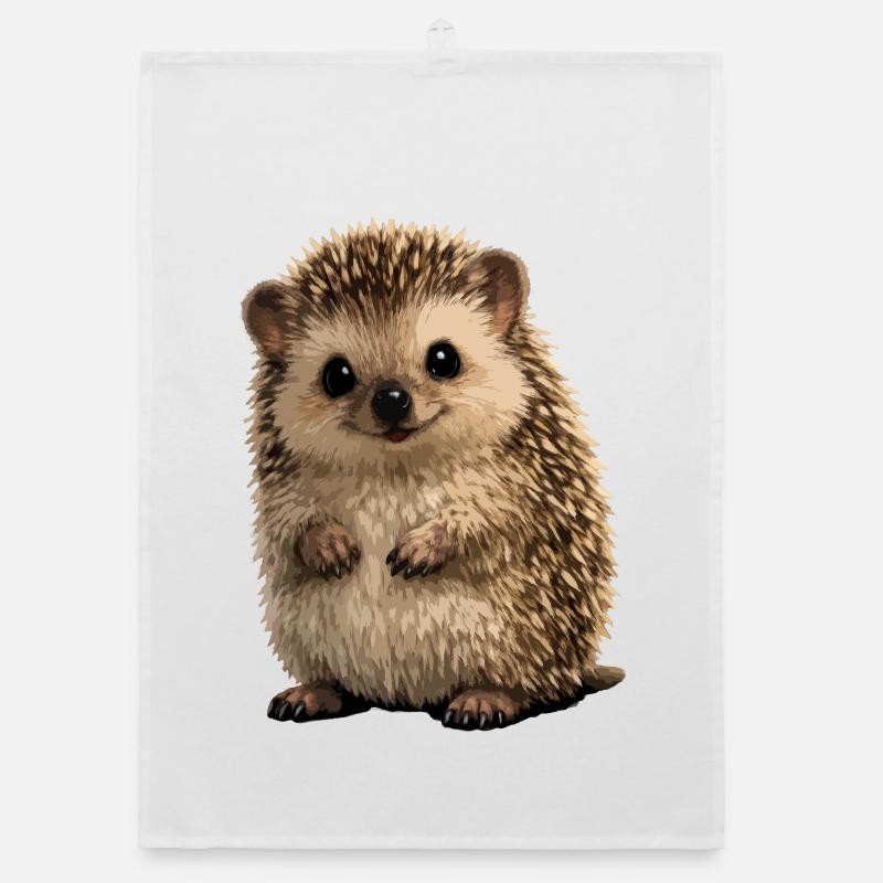 Kleiner Igel-Sticky Fell Organic Geschirrtuch
