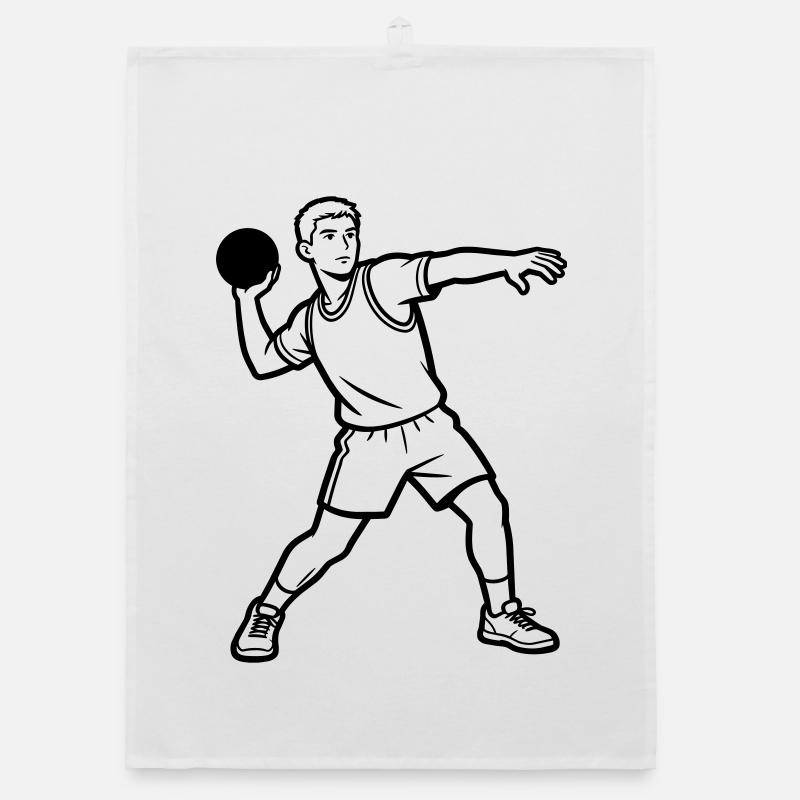 dodgeball Organic dish towel
