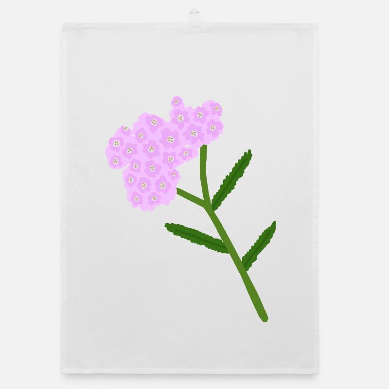 Grappe de fleurs d’achillée pastel Torchon bio