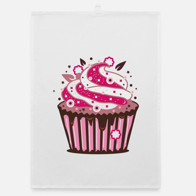 Cupcake Organic Geschirrtuch