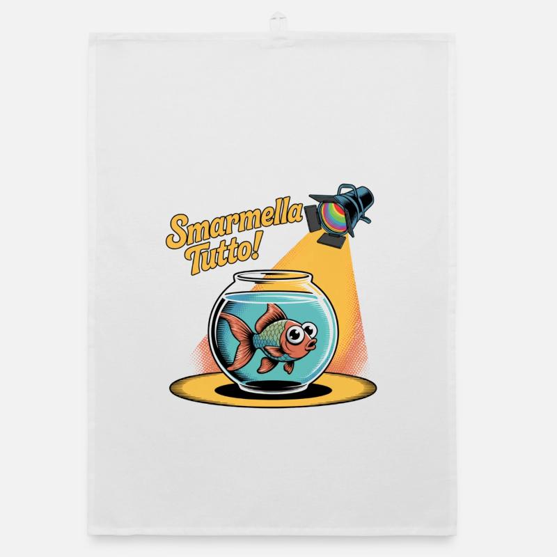 Boris: Jam everything! Organic dish towel