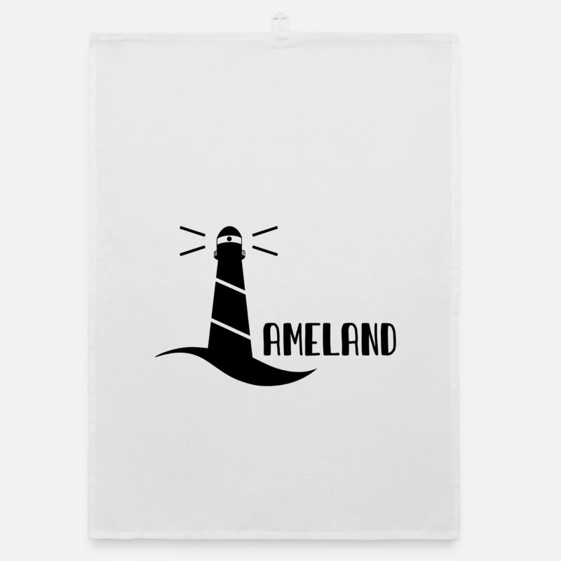 Ameland Lighthouse Organic dish towel