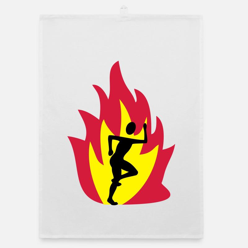 Runner flame Organic dish towel