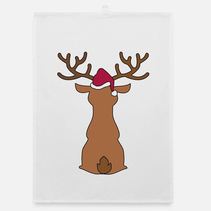 Drôle d’orignal pour Noël Torchon bio