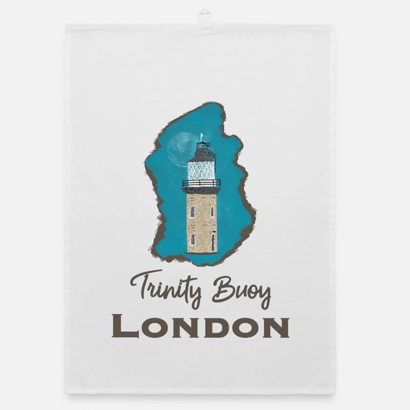 Londres, Trinity Buoy Lighthouse, Pixel Art Torchon bio