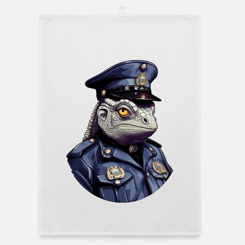 Police caméléon Torchon bio