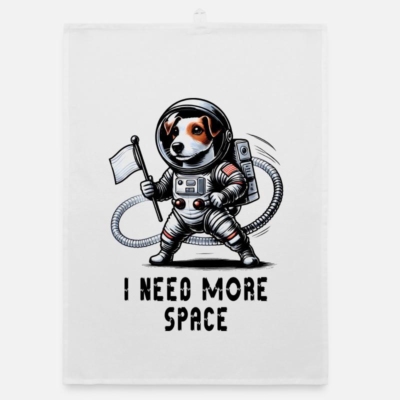 Astronaute Jack Russell Terrier Torchon bio